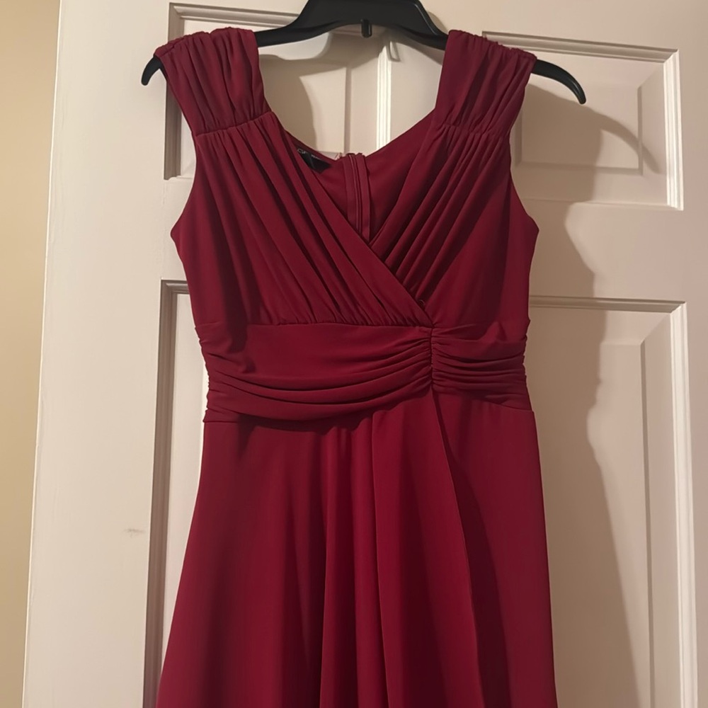 Elegant Red Evening Dress